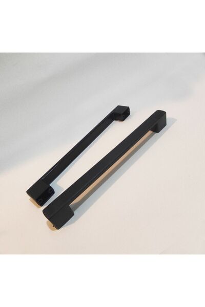 astu desing 16 Mat Siyah Mobilya Kulpu