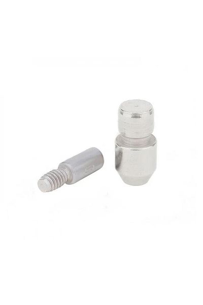 AiryFooT 7 mm No. 33 - Leather Handpiece with Two Sides Head and Rivet Detail