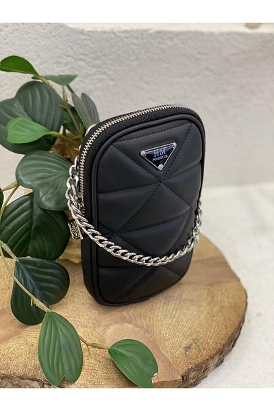 NUR KARACA Dsn Yb5053 Geantă Mică Crossbody Suport Telefon Piele Femei