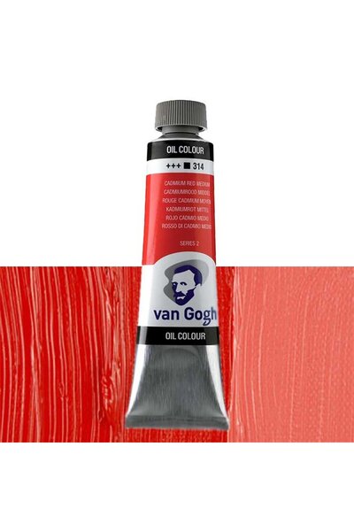 Van Gogh Talens 40ml Yağlı Boya Seri:2 No:314 Cadmium Red Medium