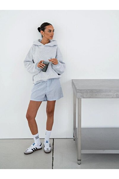 The Champ Clothing Капюшонний светр з капюшоном, сірий меланж, унісекс, оверсайз