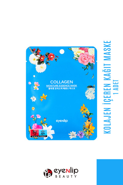 Eyenlip Beauty Kolajen İçeren Kağıt Maske
