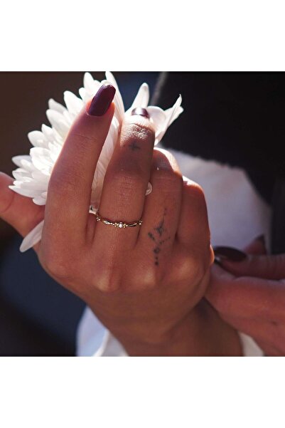 İzgi Kuyumculuk İnce Taşlı Yüzük