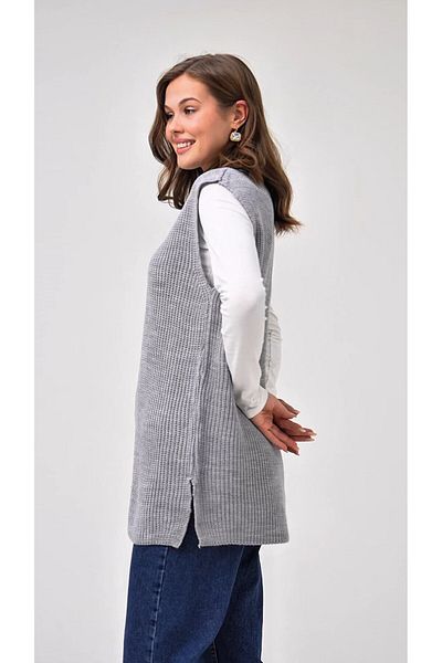 NİSUM MODA Nisum V-Neck Knitwear Slip Pullover