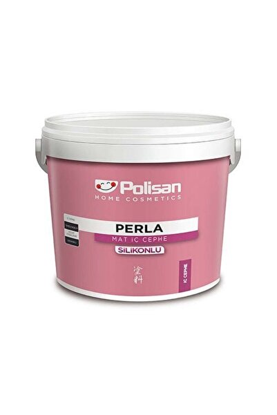 Polisan Perla Silikonlu Mat Kızılcık - 12,5 L