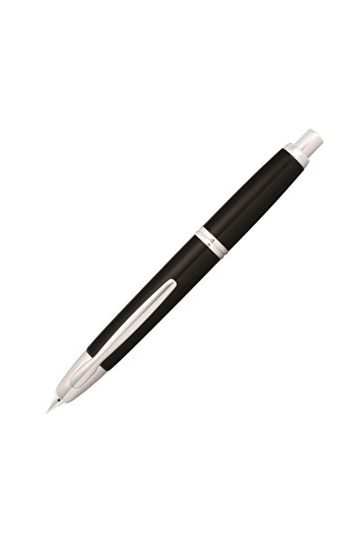Pilot Capless Dolma Kalem 18K Altın Uç Rhodium Trim Siyah