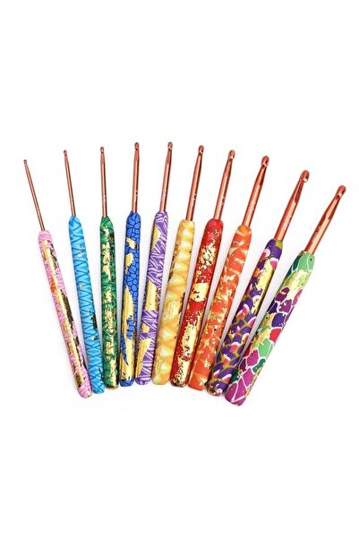 Genel Markalar Örgü Tığ Seti | Bronz Le-47 10 Adet