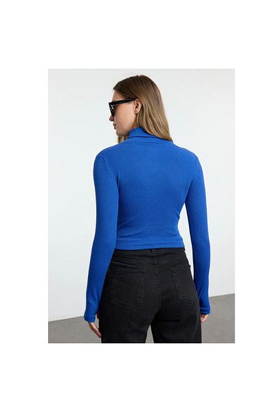 Lonca Tekstil Tricoturi tricotate elastice cu nervuri, cu detaliu pentru degete