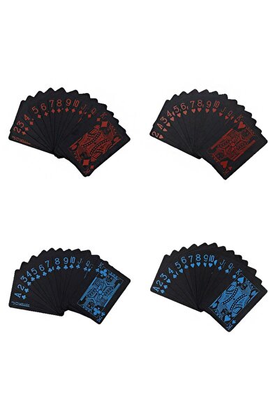 Weather Forecast Blue Red Playing Card Plastic Waterproof Playing Card Gin953Kr