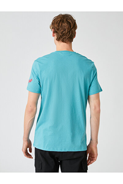 Koton Lizenziertes bedrucktes Spider-Man-T-Shirt