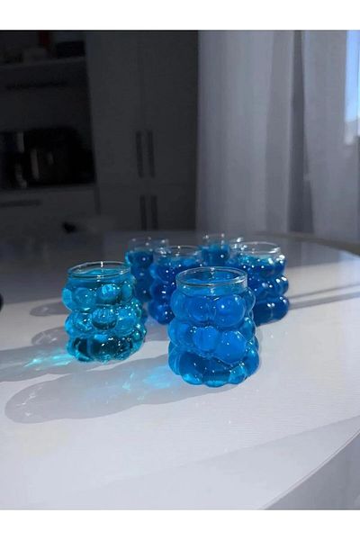 EG75 6-Piece Bead Coffee Side Cup 6 Pieces Mini Grape Cups Bead Shaped Coffee Side Presentation Cup 90ml.