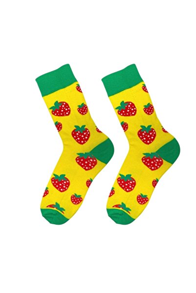 Çorap Kurdu 5 db gyümölcsmintás dobozos zokni készlet