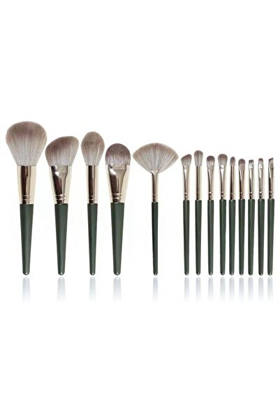 Chavin Σετ πινέλων μακιγιάζ 14 τεμαχίων Foundation Shadow Powder Blush Brush Contour Set cin825ys