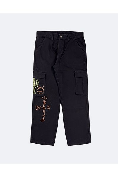BPM Jack Cactus Baggy Cargo Designer Pants.