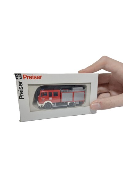 Preiser 1:87 Ho Mercedes-Benz  1019  AF/36 ZIEGLER TANK PUMPER TLF 16 İTFAİYE...