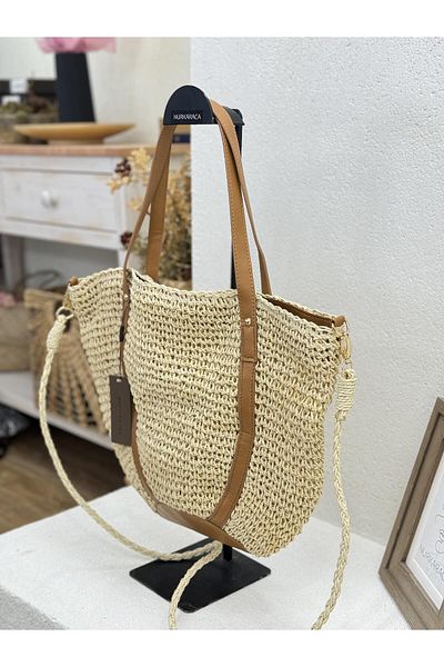 Matthew Cox Hsr1174 Model Straw Handle Bag - Women