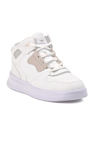 WALKWAY Hill White Unisex Sneaker μέχρι τον αστράγαλο