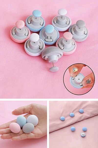 Nactumu 8 Pieces Quilt Holders, Mushroom Head Bed Fasteners