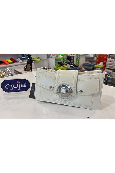Guja ARME CITY GUJA AC025YG1760 МЕКА КОЖЕНА ЧАНТА С ТРИ ДЕЛЕНИЯ И КАИШКА, ПОРТФОЛИО