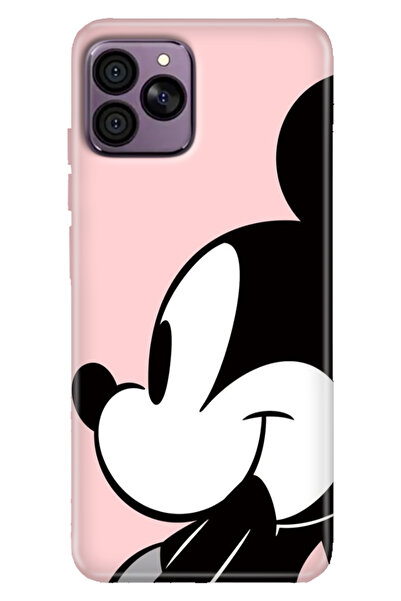 HİKİNG A41 Uyumlu Kılıf Desenli TPU Cover Silikon Mickey