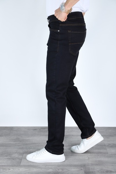 MYRAB DENİM Чоловічі джинси Regular Fit з ефектом непраного вигляду