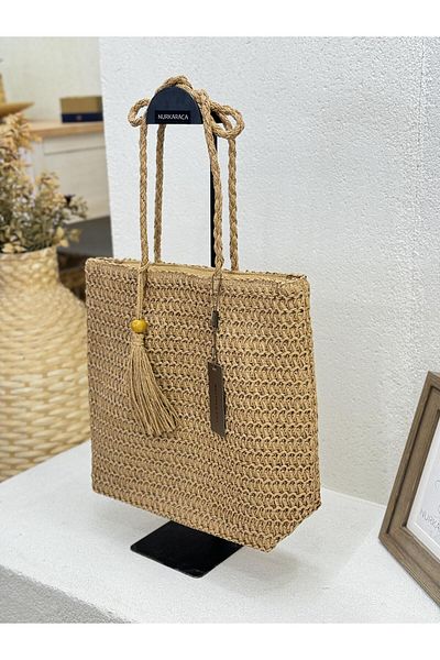 Matthew Cox Hsr1157 Model Women's Straw Handbag