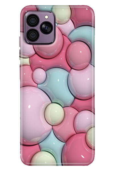 HİKİNG A41 Uyumlu Kılıf Desenli TPU Cover Silikon Baloncuk