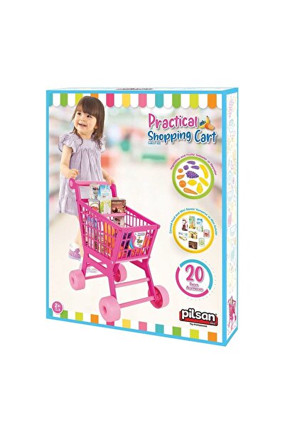 PİLSAN 07 608 Practical Market Cart Pink