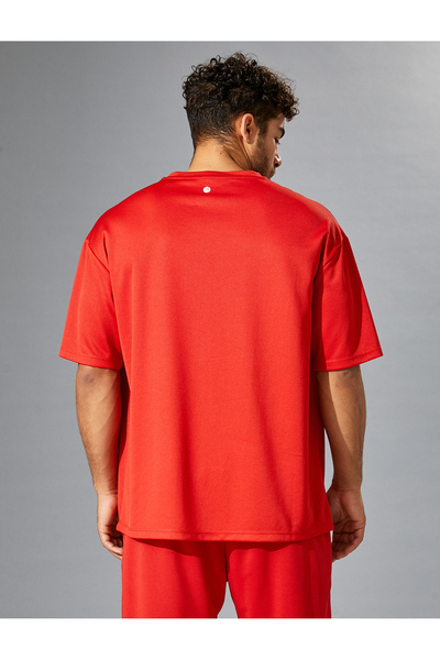 Koton Men's Clothing T-Shirt 3wam10036nk Red Red