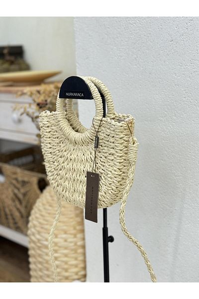 Matthew Cox Hsr1159 Geantă de mână și crossbody din paie