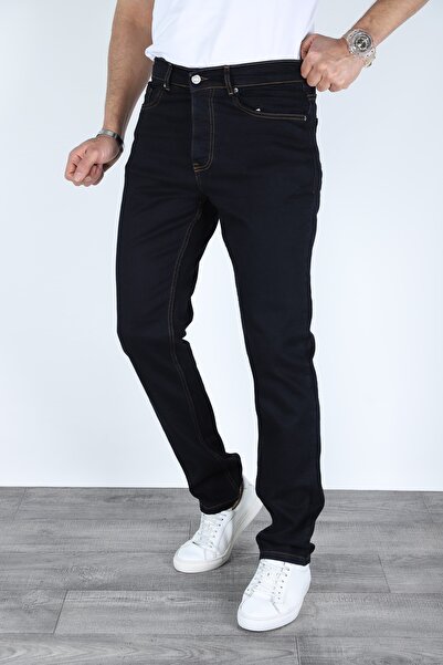 MYRAB DENİM Чоловічі джинси Regular Fit з ефектом непраного вигляду