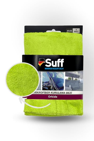 Suff Orkide Mikrofiber Temizlik Oto Bezi (40x40cm)