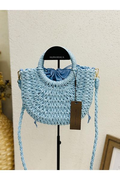 Matthew Cox Hsr1159 Geantă de mână și crossbody din paie