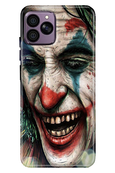 HİKİNG A41 Uyumlu Kılıf Desenli TPU Cover Silikon Joker Draw