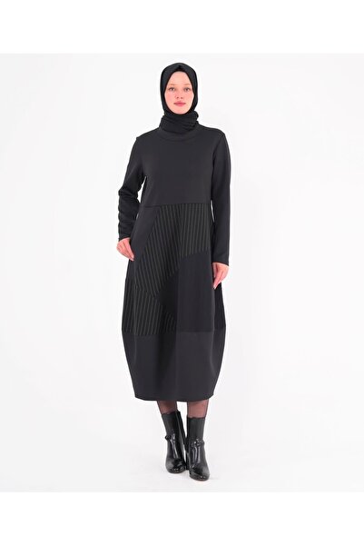 Scuba mixli elbise