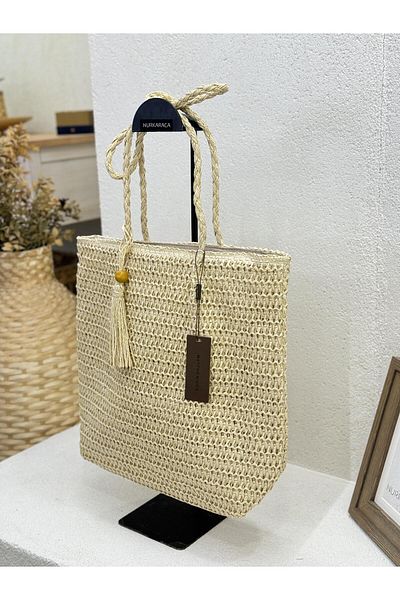 Matthew Cox Hsr1157 Model Women's Straw Handbag