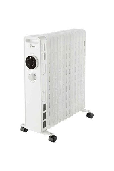 Midea Oil Heater 13 Fins - 2500 Watt - White