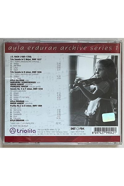 Plakevi İzmir Ayla Erduran Archive Series 1 Cd (Original Period Edition Cd)