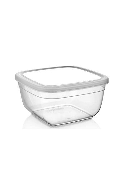 ASUDE 1500 Ml Maya Şeffaf Kapaklı Vakumlu Kare Saklama Kabı 2 Adet