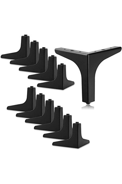 ALBATROS 12 Cm Modern Model Siyah Metal Mobilya, Dolap, Koltuk, Kanepe, Tv Ün...