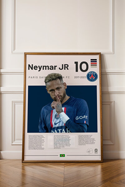 Osliva Shop Neymar Poster, Futbolcu Posteri, Çerçevesiz Poster, Duvar Tablosu...