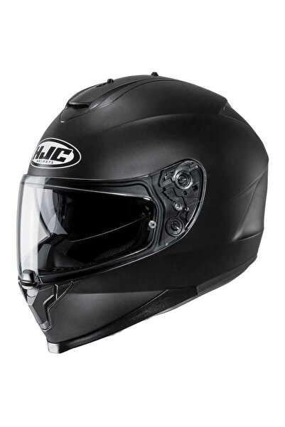 HJC C70n Semi Flat Kapalı Kask Mat Siyah