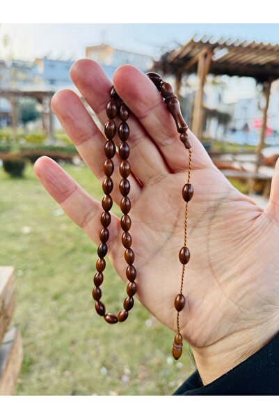 izmirpazarı 6/5ml Büyüklügünde Arpa Taneli Kınalı Kuka Tesbih