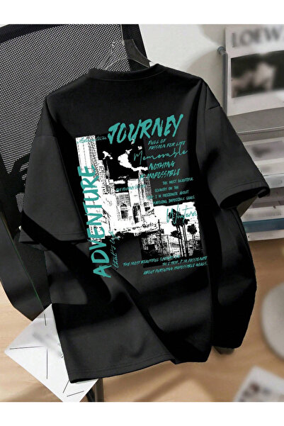Marco Fresco Унісекс-футболка з принтом Journey