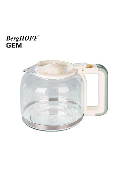 Berghoff Gem Retro 15-Cup Mint Green Filter Coffee Maker - 7950401