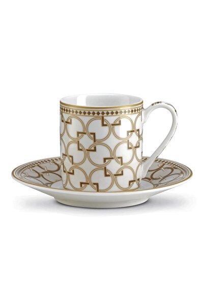 Deco 2'li Porselen Kahve Fincanı 80 ml & Tabağı - PM0125 DECO