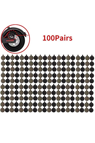 bisiklet dünyam Onvo Ov 12xplus Scooter Disk Fren Balatası ( 100çift ) - M16