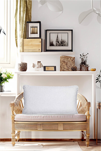 AYPETEKS Kadife Teddy Koltuk Sırt Kırlent KIlıfı