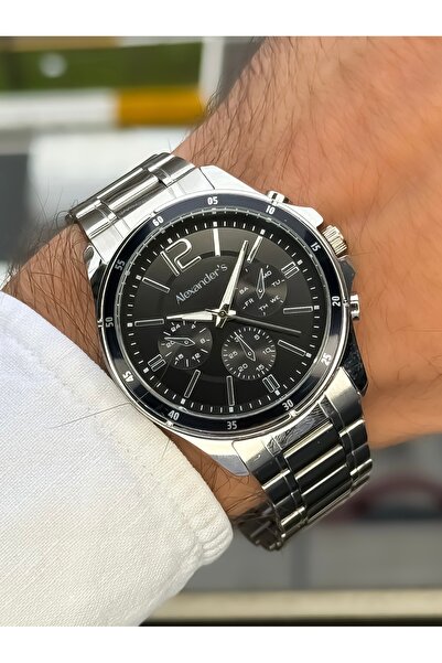 Alexanders Alexander's Steel Cord Men's Wrist Watch