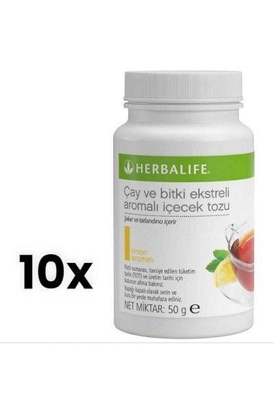 Herbalife Lemon Flavored Bikkisel Tea (10 Pieces)